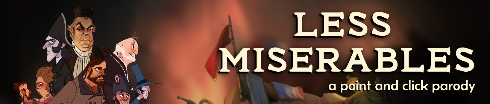 Less Miserables Kickstarter – A point-and-click parody of Les Miserables