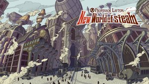 Professor Layton and the New World of Steam cover image
