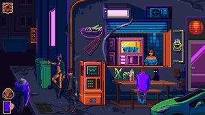 Neon Hearts City screenshot