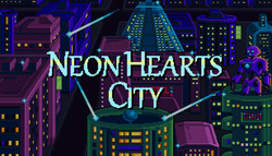 Neon Hearts City Neon Hearts City