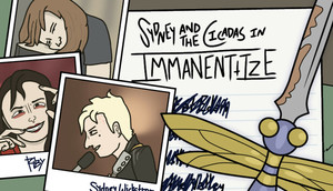Sydney and the Cicadas in "Immanentize" cover image