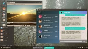 Imprinted screenshot