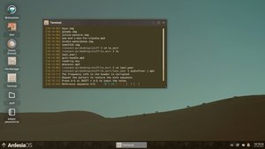 Imprinted screenshot