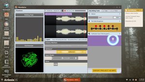 Imprinted screenshot