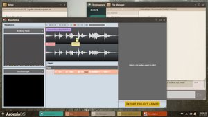 Imprinted screenshot