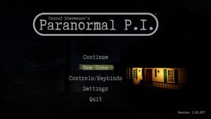 Conrad Stevenson's Paranormal P.I. screenshot Conrad Stevenson's Paranormal P.I. screenshot