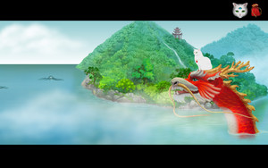 Cat and Ghostly Road screenshot