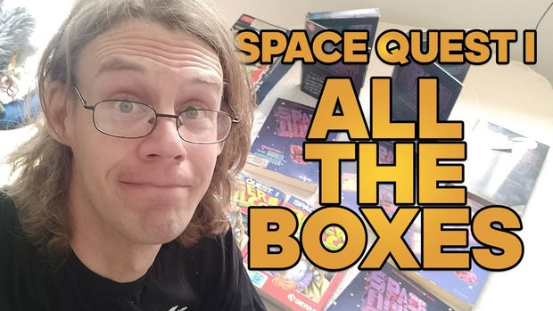 Space Quest I big boxes — common, rare, and one-of-a-kinds Space Quest I big boxes — common, rare, and one-of-a-kinds