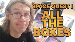 Space Quest I big boxes — common, rare, and one-of-a-kinds Space Quest I big boxes — common, rare, and one-of-a-kinds