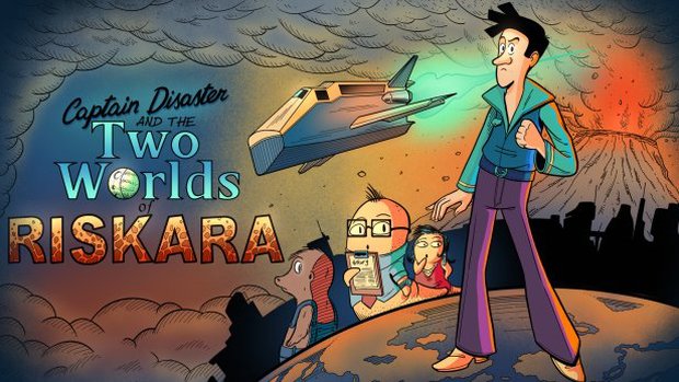 Captain Disaster readies for launch in The Two Worlds of Riskara Captain Disaster readies for launch in The Two Worlds of Riskara