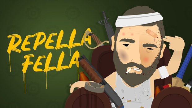 Repella Fella drawing a crowd on Steam Repella Fella drawing a crowd on Steam