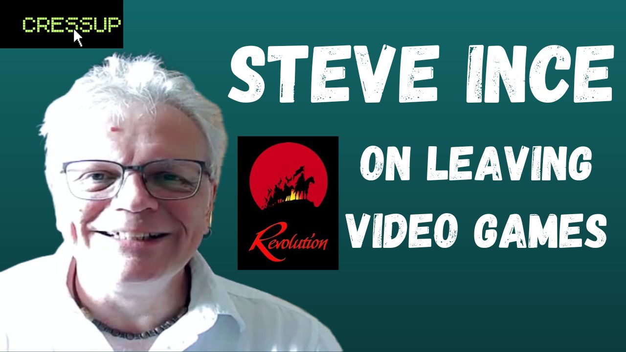 Steve Ince video interview – Broken Sword, Writing for Games, and  Retirement from the Industry | Adventure Game Hotspot