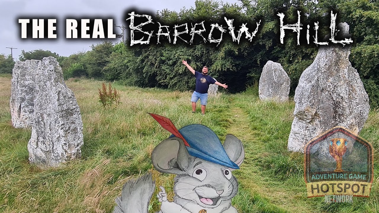 The Real Lost Crown and Barrow Hill Adventure Game Geek Goes