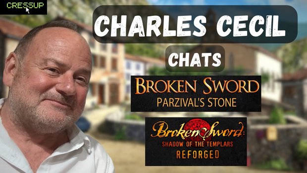 Charles Cecil chats Broken Sword: Parzival's Stone and Shadow of the Templars Reforged at gamescom 2023 Charles Cecil chats Broken Sword: Parzival's Stone and Shadow of the Templars Reforged at gamescom 2023