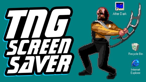 The 1994 Star Trek: TNG Screensaver Was a Desktop Holodeck