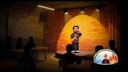 Demo opens for stand-up comedy quest Smokey Mike